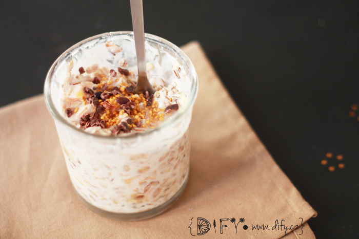 Overnight oats recept