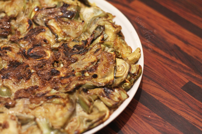 Španělská artyčoková tortilla