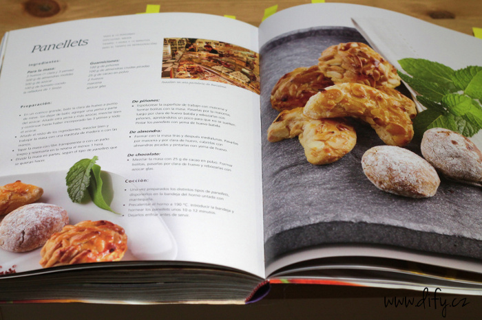 Katalánská kuchařka a recept na panellets