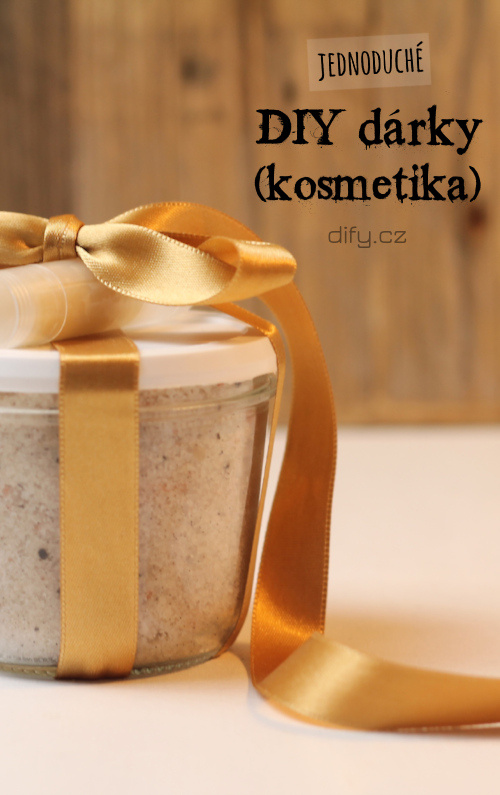4 Tipy na jednoduché diy kosmetické dárky (nejen k Vánocům)