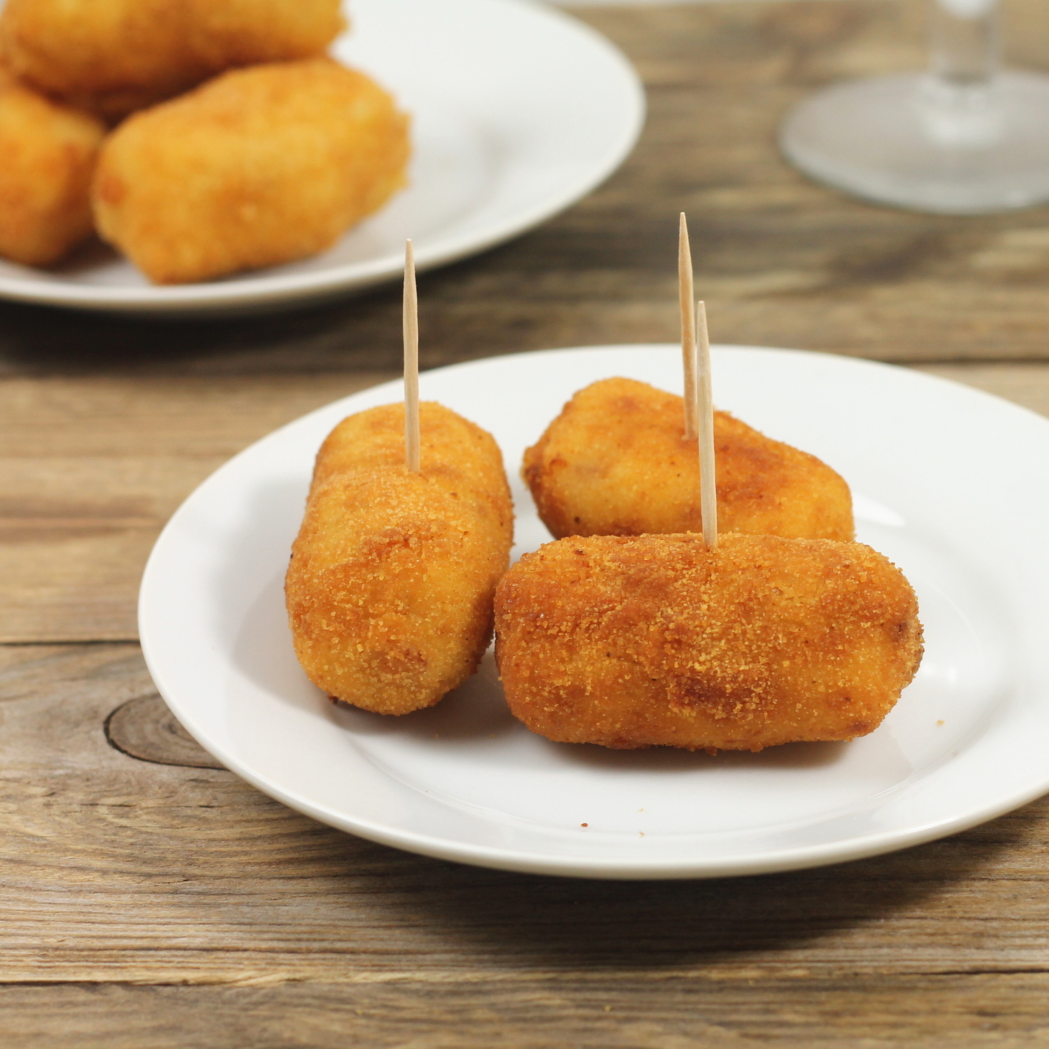 recept na pravé španělské krokety z bešamelu